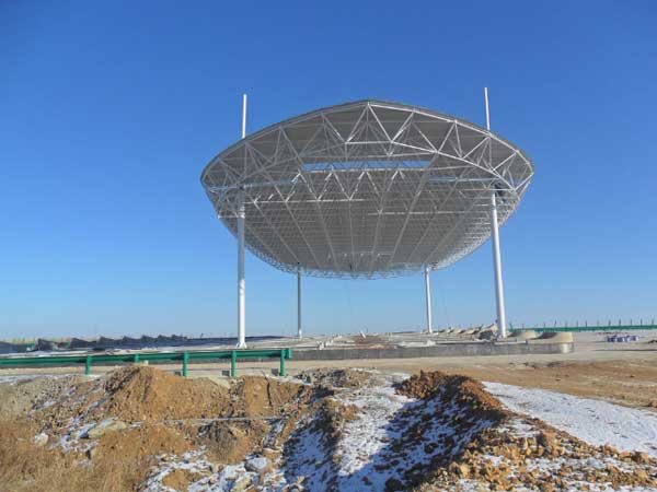 伊犁加油站网架工程